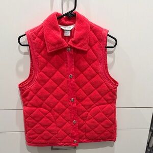 Koret Quilted Pink Sleeveless Vest
